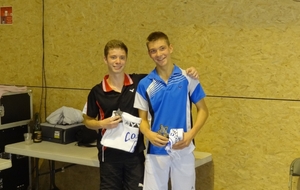 Catégorie Cadets
Vainqueur: Romain Meyniel (BCV)
Finaliste: Dimitri Brachet
1er Challenge  Jeunes 